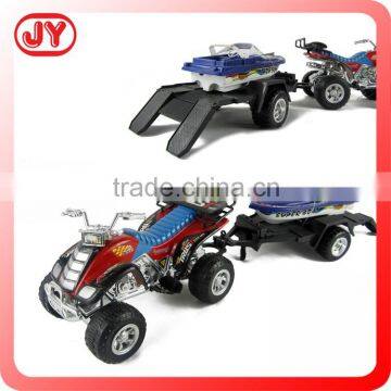 Plastic friction beach motorcycle toy