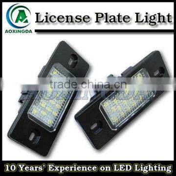 Error free LED number license plate light for Porsche VW