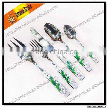 Stainless steel tableware / Dinner spoons, Dinner forks, knives, Cutlery set