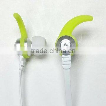 Hot New Sporty FT-866 Silver Stereo V4.1 Bluetooth Earphone with Yellow Stabilizer
