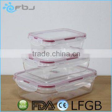 Clear Plastic Frozen Food Storage Box