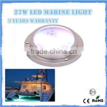 New product 27W RGB IP68 marine light underwater boat/ship/pool/yacht/marine led light                        
                                                Quality Choice