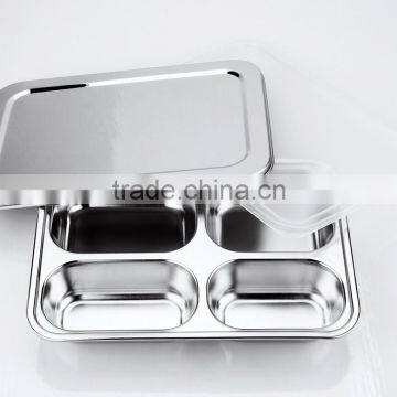 most popular high end divided square dinner plates for resturant