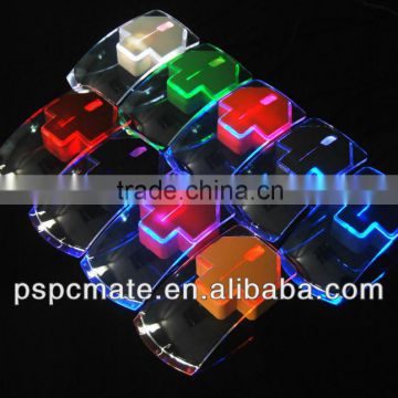 3D Optical Wired Mouse With Light