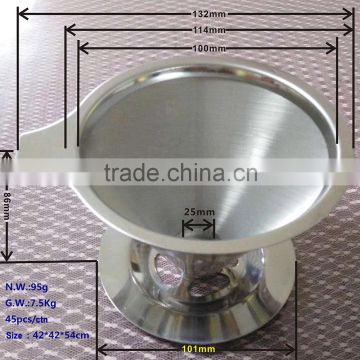 Stainless Steel Coffee Dripper / Coffee Filter