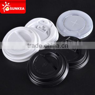 Disposable paper coffee takeaway cups cap