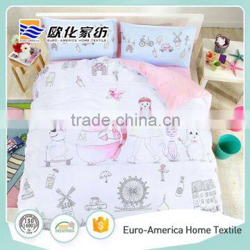 100% Cotton Fabric Bed Sheet,Bedspread