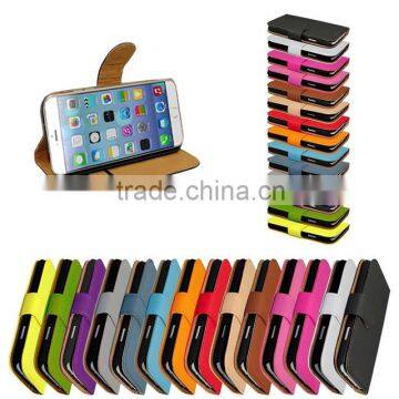 Flip Wallet Mobile Phone Leather Case for New Apple Iphone SE
