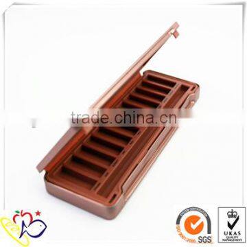 high quality good sealing cosmetic box for eye shadow tin box wholesale