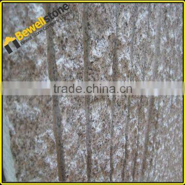 Grooved light grey granite split stone rough granite wall tiles