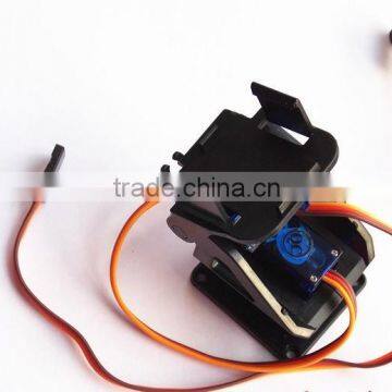 9g FPV steering gear yuntai FPV aerial camera tiny nylon plastic FPV yuntai bi