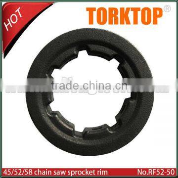 China 4500 5200 5800 chain saw spare parts sprocket rim