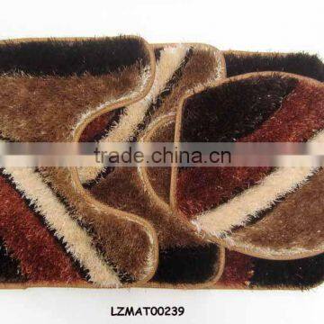 Shaggy bath mat set bath rug LZMAT00239