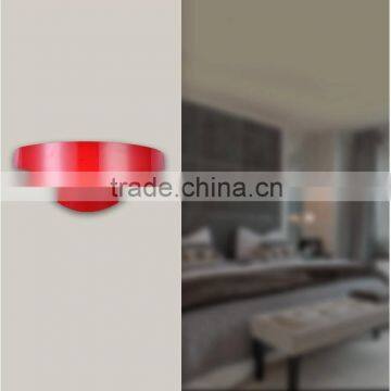 LED 5W 2700~6400K Modern indoor red colored iron wall lamp, modern wall lamp, indoor wall lamps