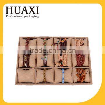 luxury wooden jewelry display tray, bracelet display tray