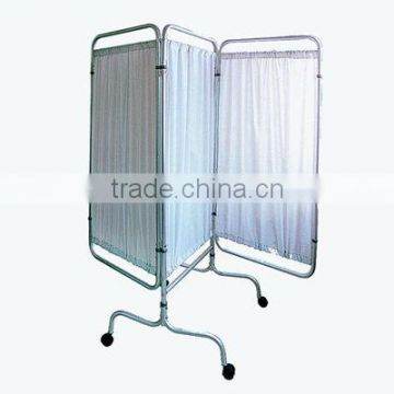 Protable medical folding ward screen