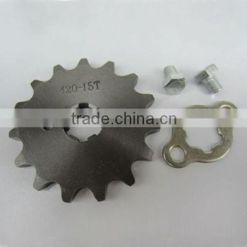 cheap china high quality 420mm motorcycle sprocket kit