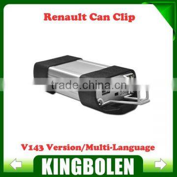 Latest V143 Version Professional diagnostic interface Can Clip For Renault Multi-language