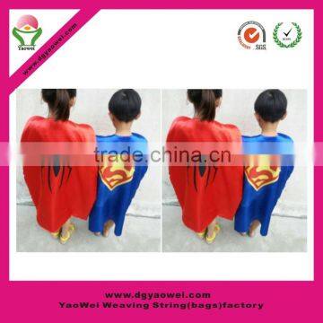 2016 fashion halloween custom party cloak children superhero capes