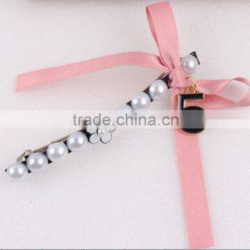 Nice pearl pin, pearl card for women