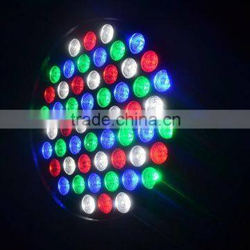 New LED Par64 Cheap Portable 54*1w Rgbw Dmx Stage Mini Flat Led Par Light photo-3