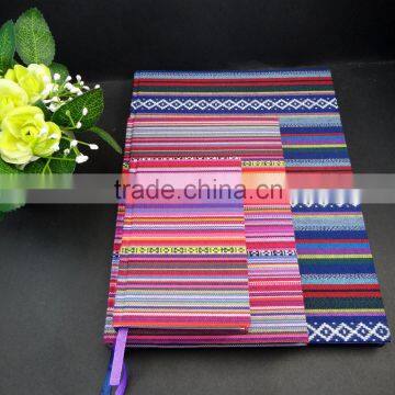 new arrival fashion colored canvas cover notebook A4 A5 A6