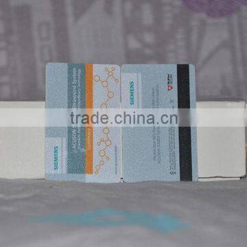 Cheap newly design cr80 barcode pvc card