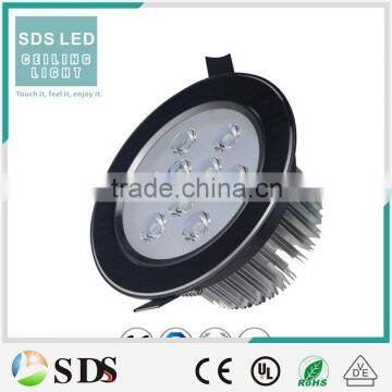 LED Ceiling light high power ceiling led light aluminum black 9w mounted led ceiling light