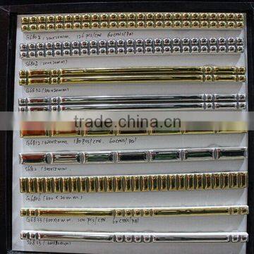 popular design decorted golden&silver border 300*20MM