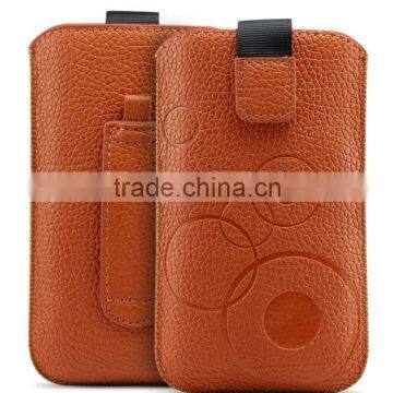 eco-friendly cheap pulltab mobile phone pouch