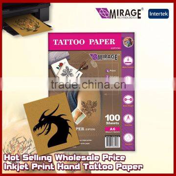 Hot Selling Wholesale Price Inkjet Print Hand Tattoo Paper