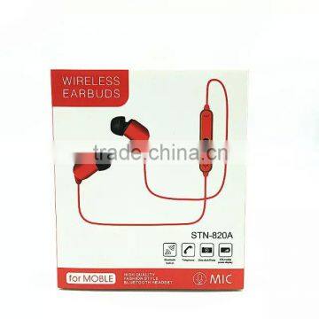 In-Ear Style and Wired Bluetooth Communication Headphone
