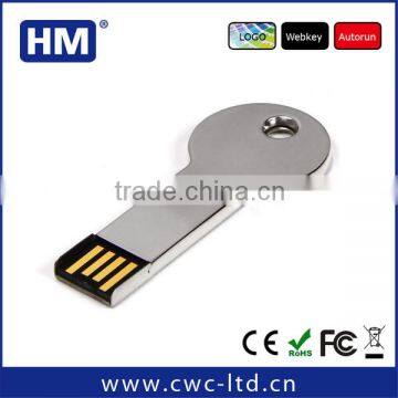 bulk cheap logo solution metal key shape usb flash drives promotion gift mini usb flash drives