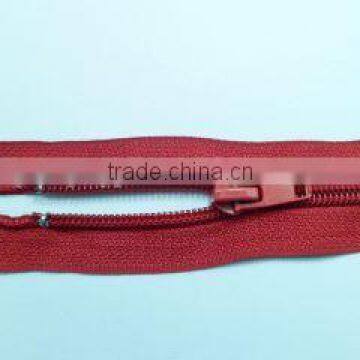 5# nylon zipper two way open zipper with auto-lock zipper slider zipper winter coate zipper