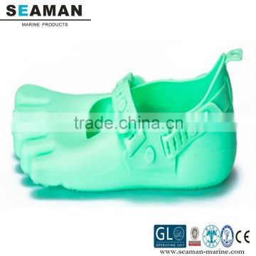 100% silicone unisex s38-48 size colorful five fingers heat protection beach shoes footwear