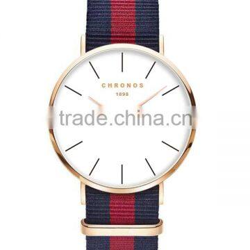 High Quality Brand Luxury New Brand Customized Watches Men Women Watches With Your Own Logo for Leather /Nylon Quartz Clock