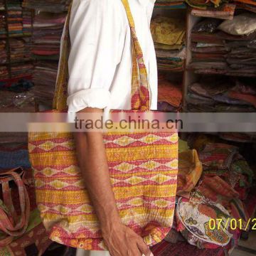 Handmade Vintage Kantha Sari Patchwork~Bags directly from manufacturer in India at discounted prices