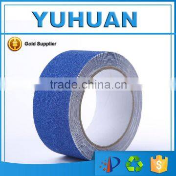 Blue anti slip tape with roll quartz sand water acrylic using floor product