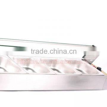 Restaurant Kitchen Equipment Electric 5pans Food Warmer Bain Marie for Catering photo-2