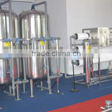 RO pure water system/Stainless steel pipelines reverse osmosis plant/ RO water treatment system 10tons SS water tank