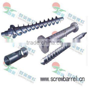 screw barrel with bimetallic for rubber extruder machine