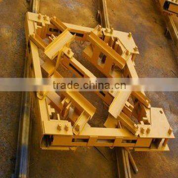 tower crane tie collar, anchoring frame