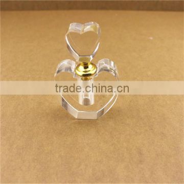 Heart shape Unique style crystal perfume bottles