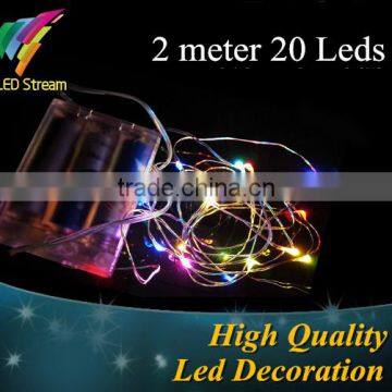 20L RGB string led light table decoration