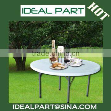 4 FT FOLDING ROUND TABLE(HDPE,plastic table IDEALY110)