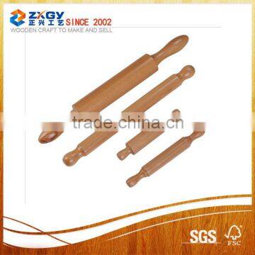 Wooden Roller Pin with Handle