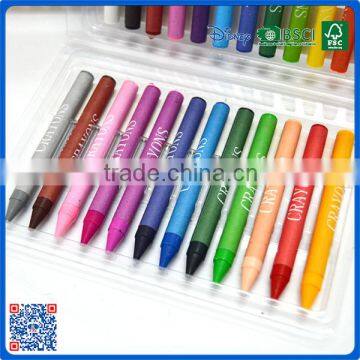 2016 Wholesale 24 Colors Crayons Into Pvc Bag for School Students With Cheap Price photo-2