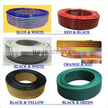 2 Core Speaker Cable Supplier, Transparent Flexible Speaker Cable for Power Amplifier, VCD, DVD, VCR photo-3