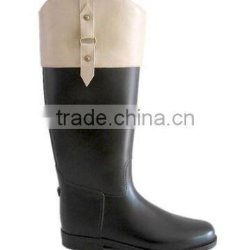 Mens Waterproof Leather Boots Winter Riding Boots HP-02