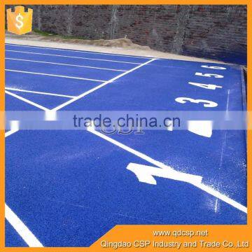 Eco-friendly Outdoor Rubber Running Track Surface